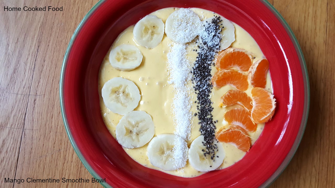 HCF Mango Clementine Smoothie Bowl