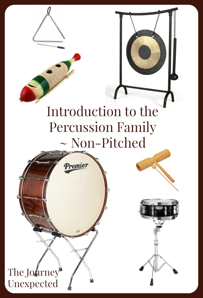 The Journey Unexpected Introduction to the Percussion Family NonPitched