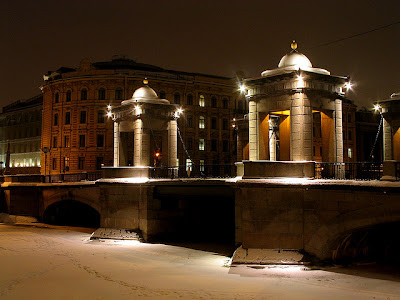 ponte Lomonosov san pietroburgo