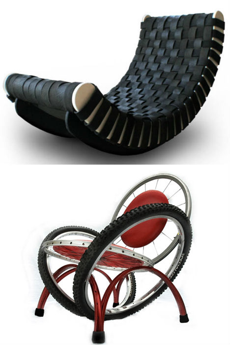 Himane Sustainable Designs Used Tires Recycled Tire Rubber