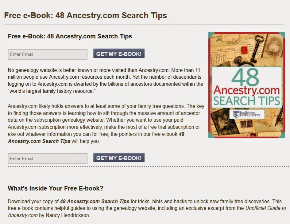 http://www.familytreeuniversity.com/free-ancestry-search-tips/