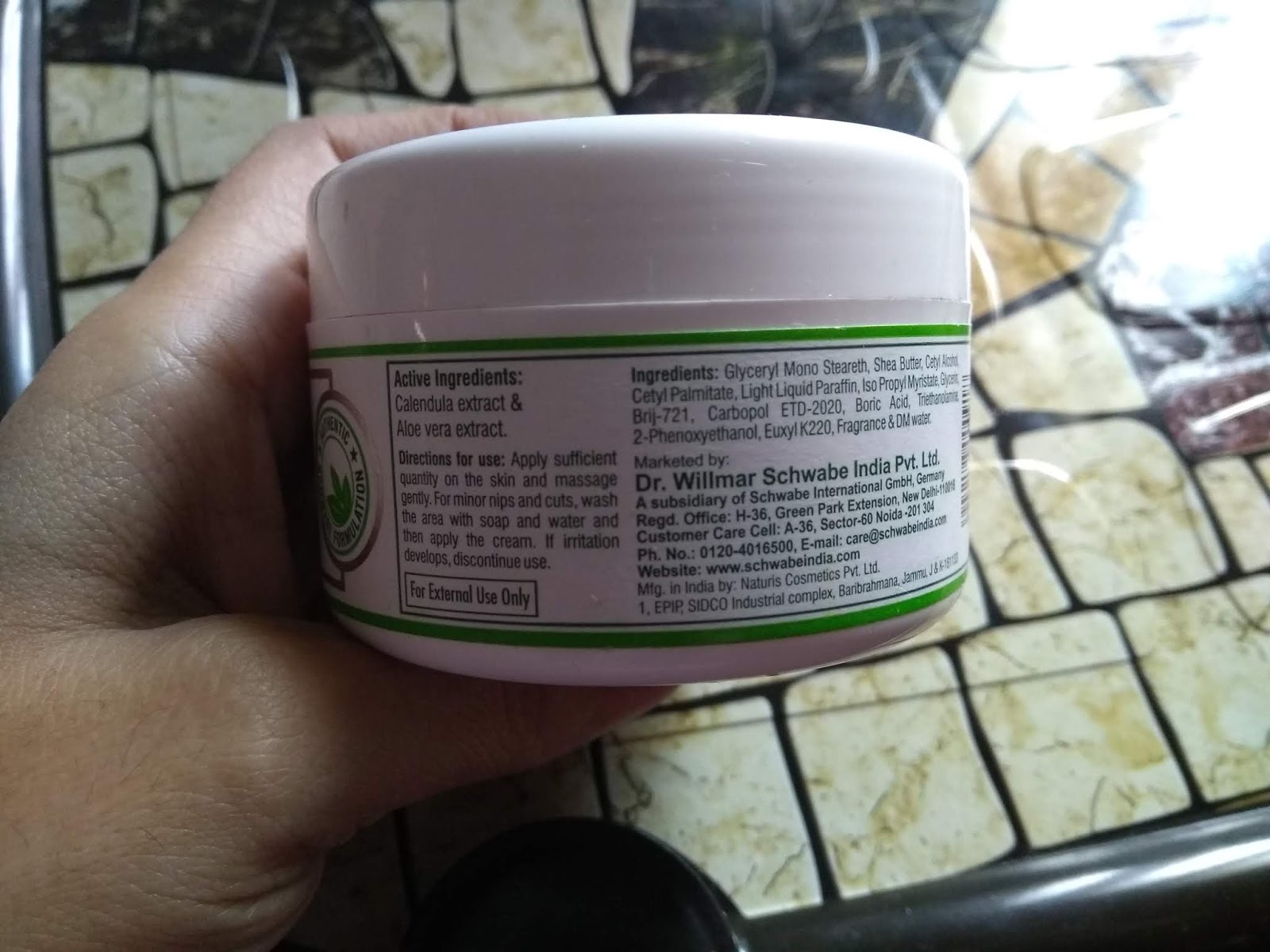 b&t calendula & aloe vera multipurpose cream