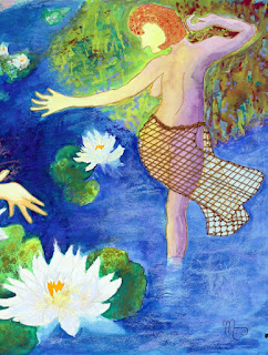 Waterlily Nude Dance by Minaz Jantz