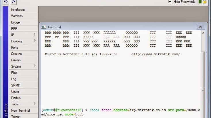 Tutorial Cara Memisahkan Bandwith International dan Lokal