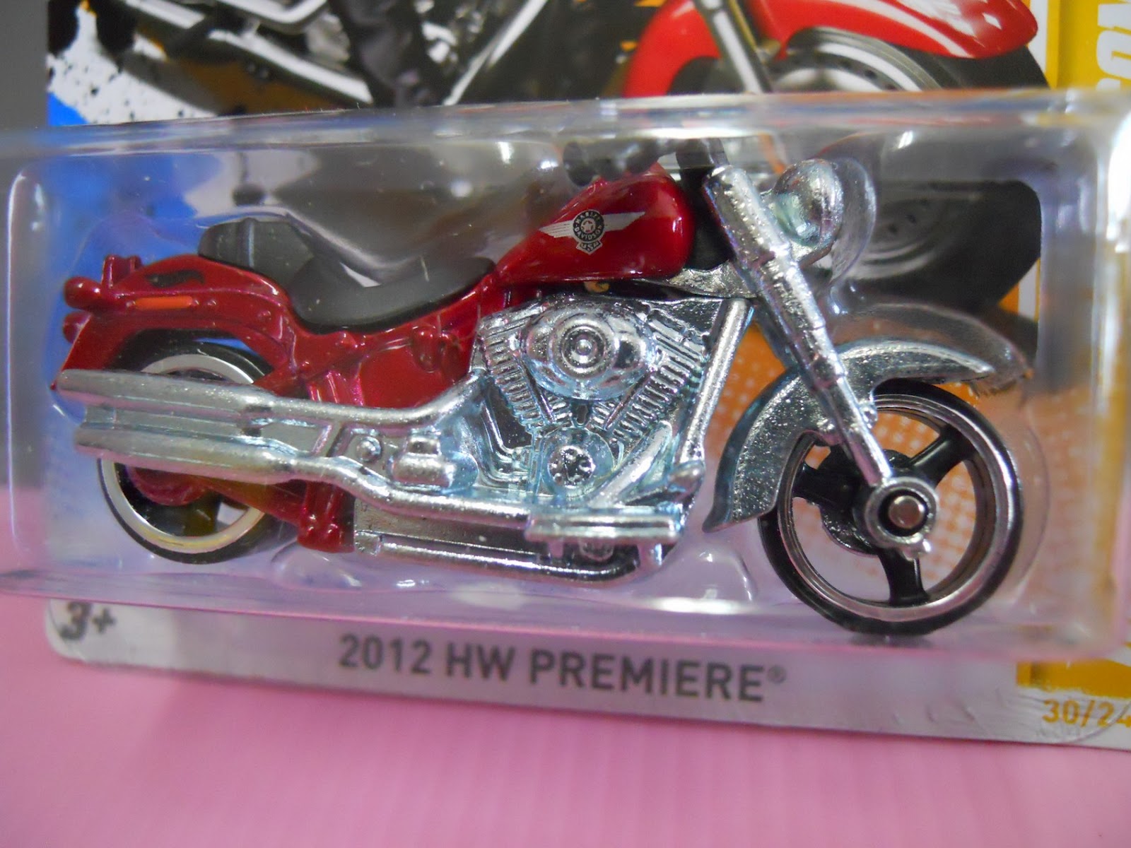 Dexters Diecasts (DexDC) Hot Wheels 2012 30 HarleyDavidson Fat Boy