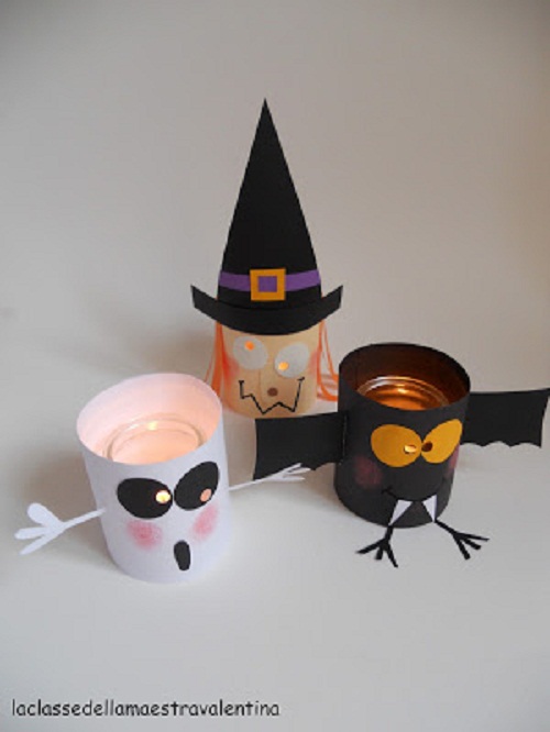 Halloween ghost lights craft for kids 16 easy Halloween craft ideas for kids. Lanternine Halloween night craft for kids. Simple Halloween luminary’s decoration ideas. Craft ideas for 4-5 years old kids. Preschool kids craft ideas for Halloween. DIY Halloween paper craft ghost ideas. Simple scary Halloween décor ideas. Halloween night party decoration. Halloween spooky decoration lights for outdoor.