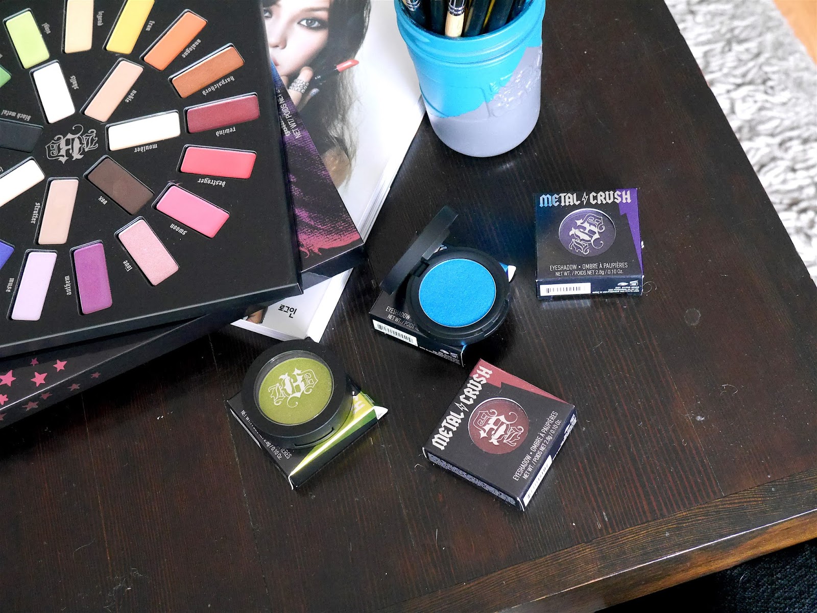 PSA How to Wear Colorful Eyeshadows (ft. Kat Von D Metal Crush Shadows