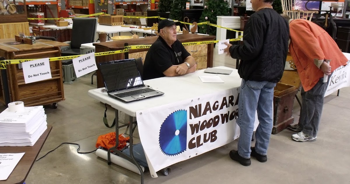 Niagara Woodworking Club NWWC at the 5th Annual Niagara 