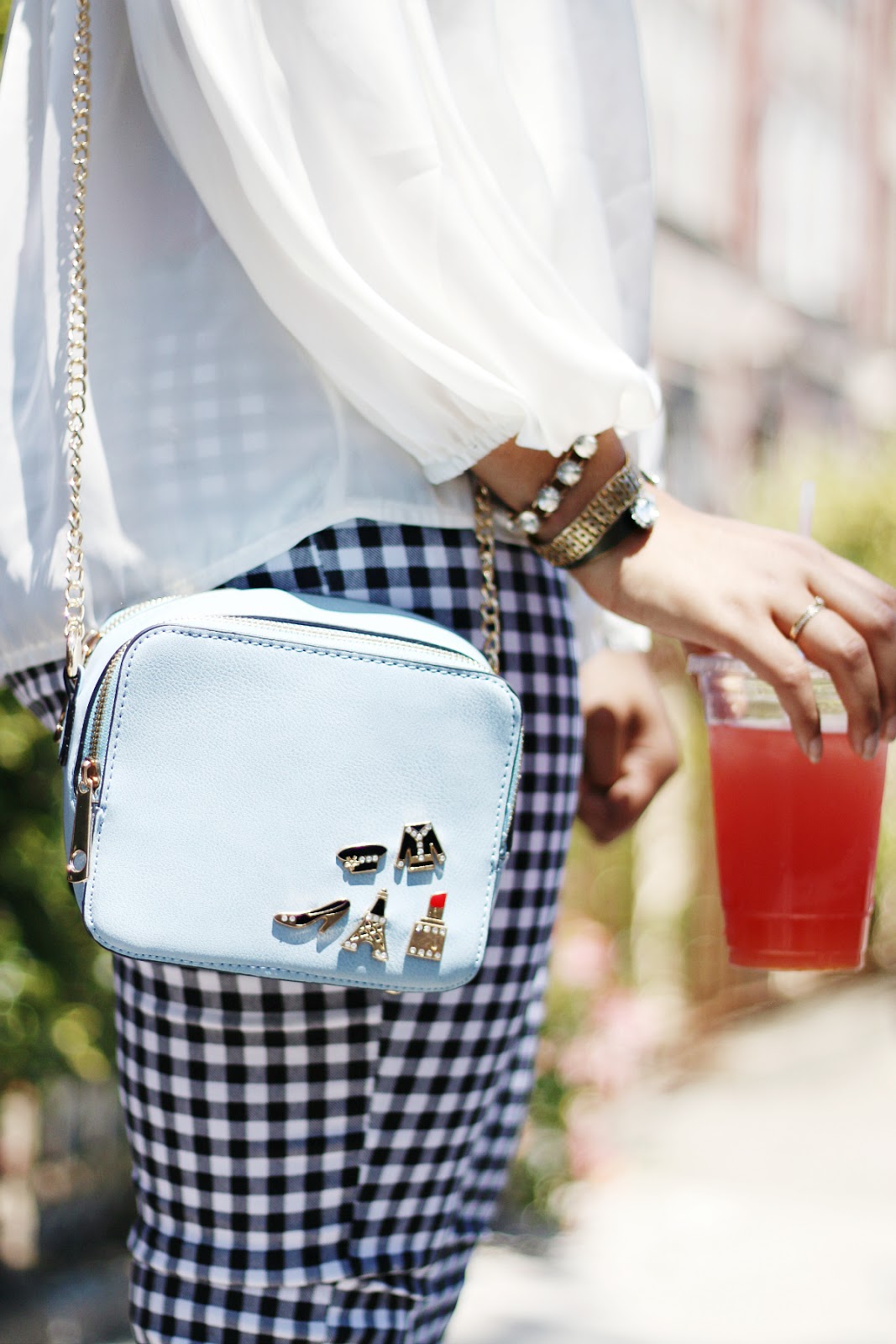 How to wear gingham