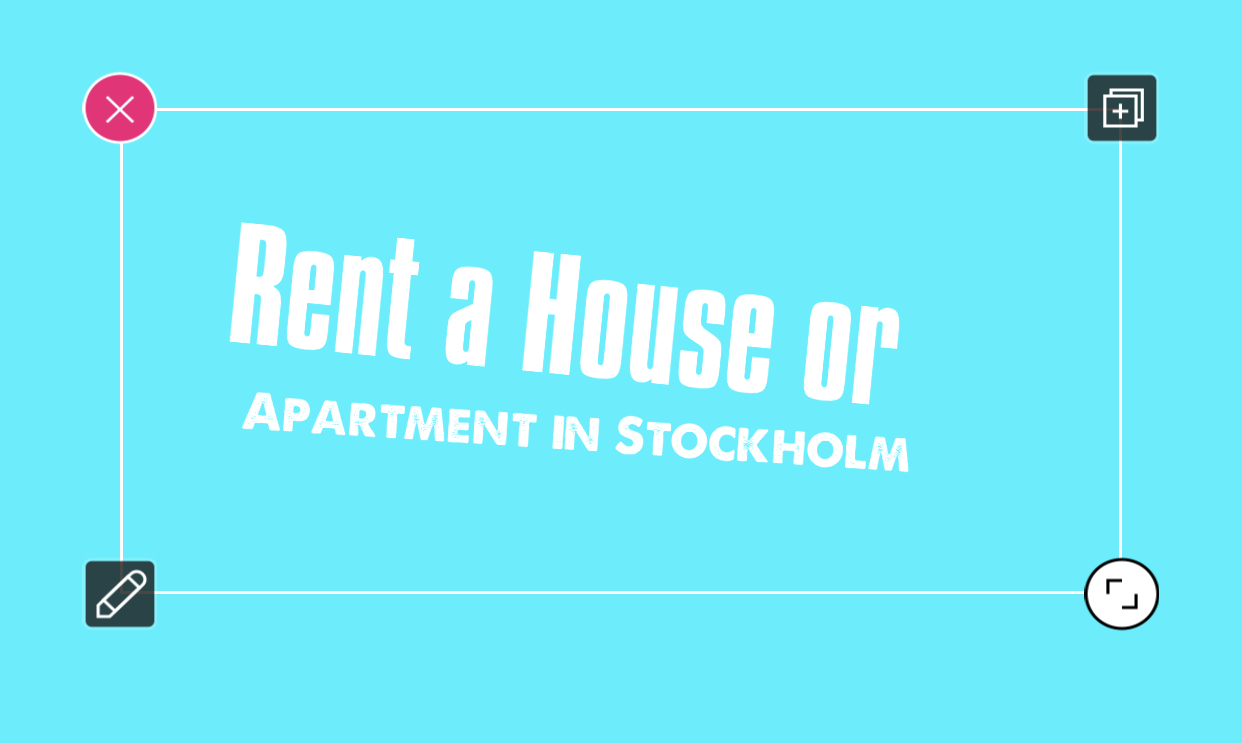 Life is Beautiful Rent an apartment or a house in Stockholm, Sweden