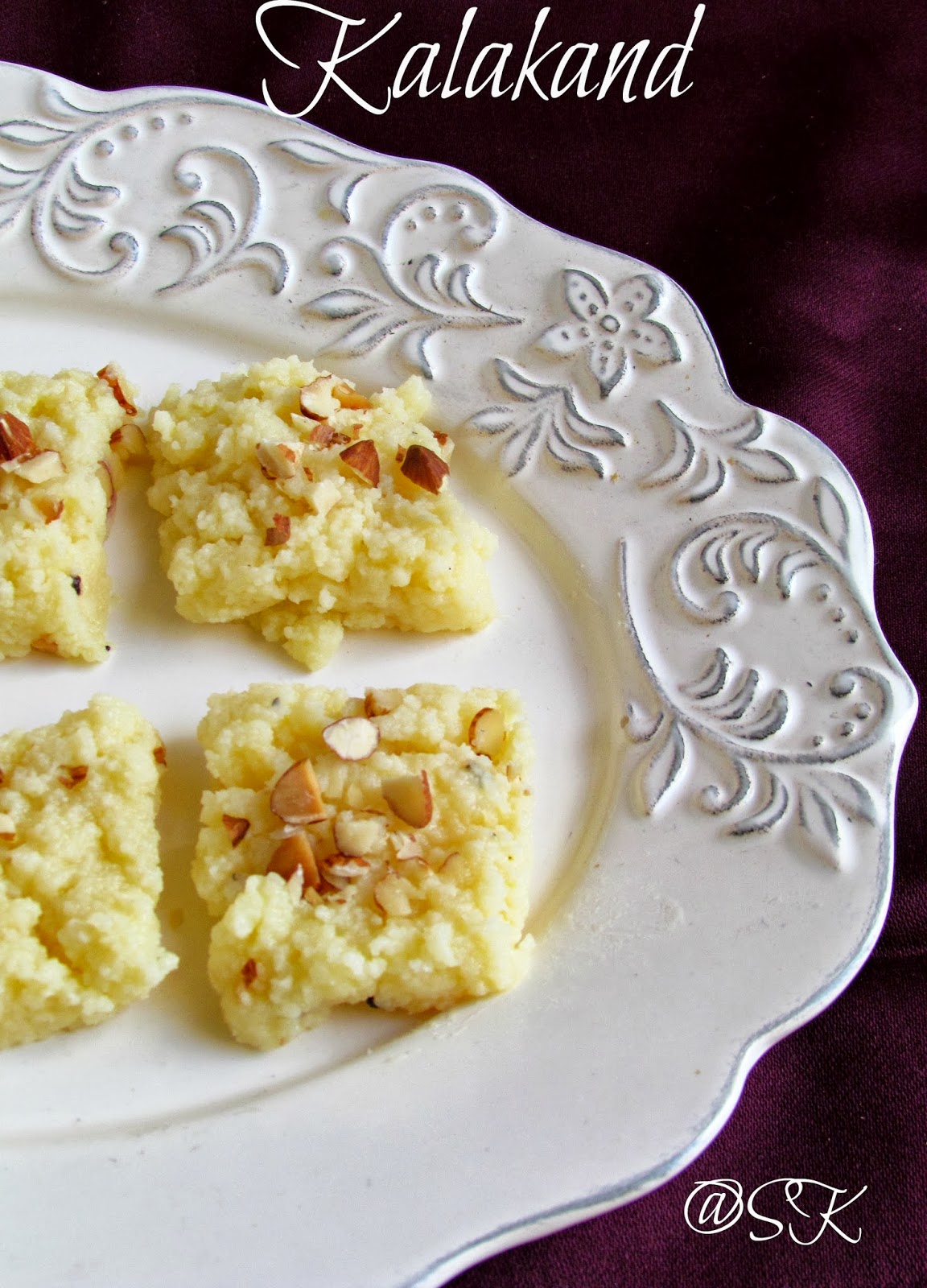 Savitha's Kitchen Quick and Easy Kalakand recipe using ricotta cheese