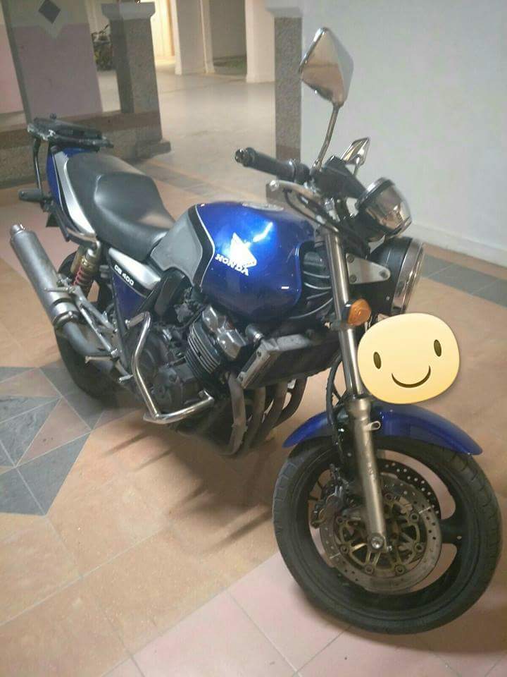 CB 400 SF спицованные колеса