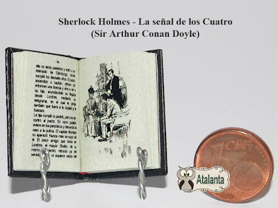 Miniature book Sherlock Holmes