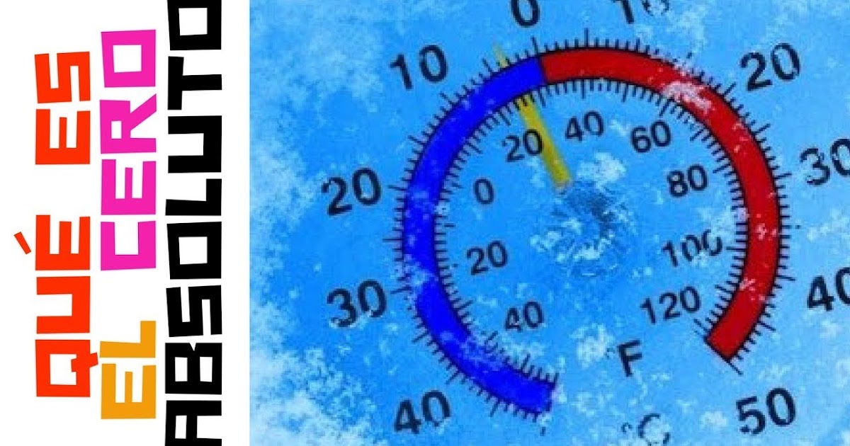 curiosidades de la quimica ¿Qué es el cero absoluto?