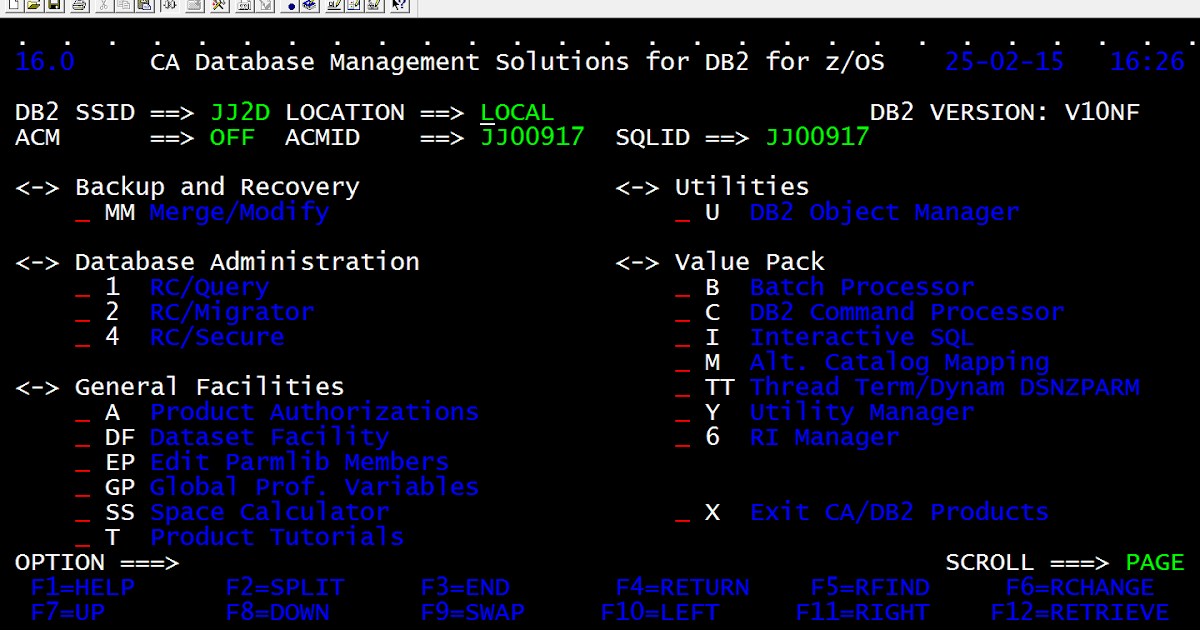 Universo Cobol CA Database Management Solutions for DB2 for ZOS (1)