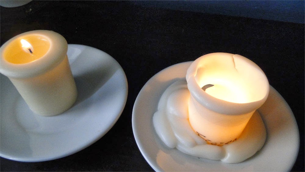 Don't Pin That Freezing Candles to Prolong Burning and Preventing Drips