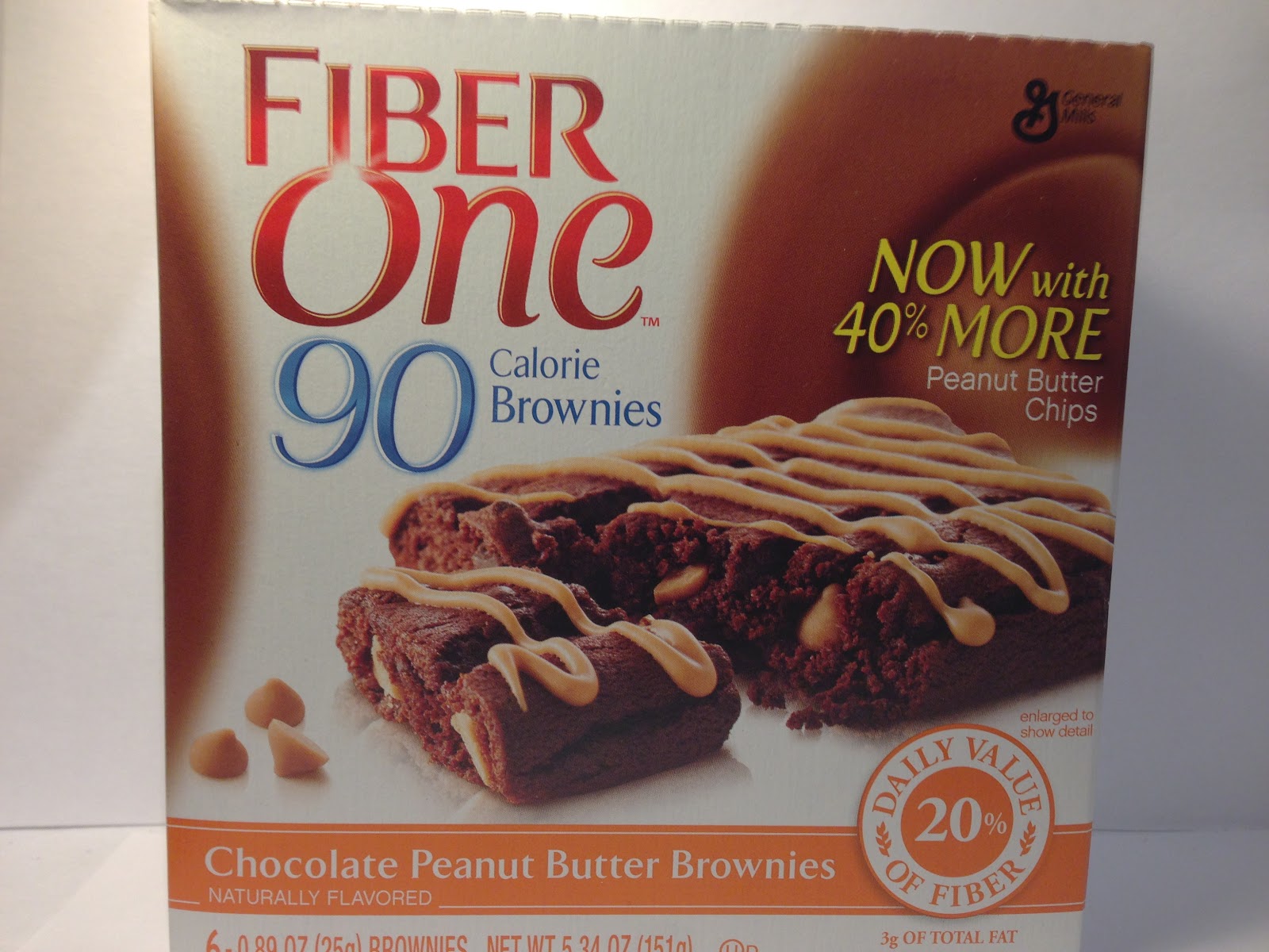 Crazy Food Dude Review Fiber One 90 Calorie Chocolate Peanut Butter