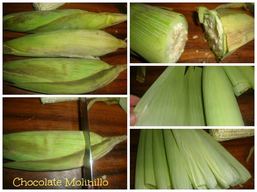 Tamales de Elote Dulces