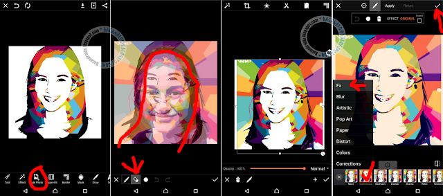 Cara Alternatif Buat WPAP di PicsArt Android