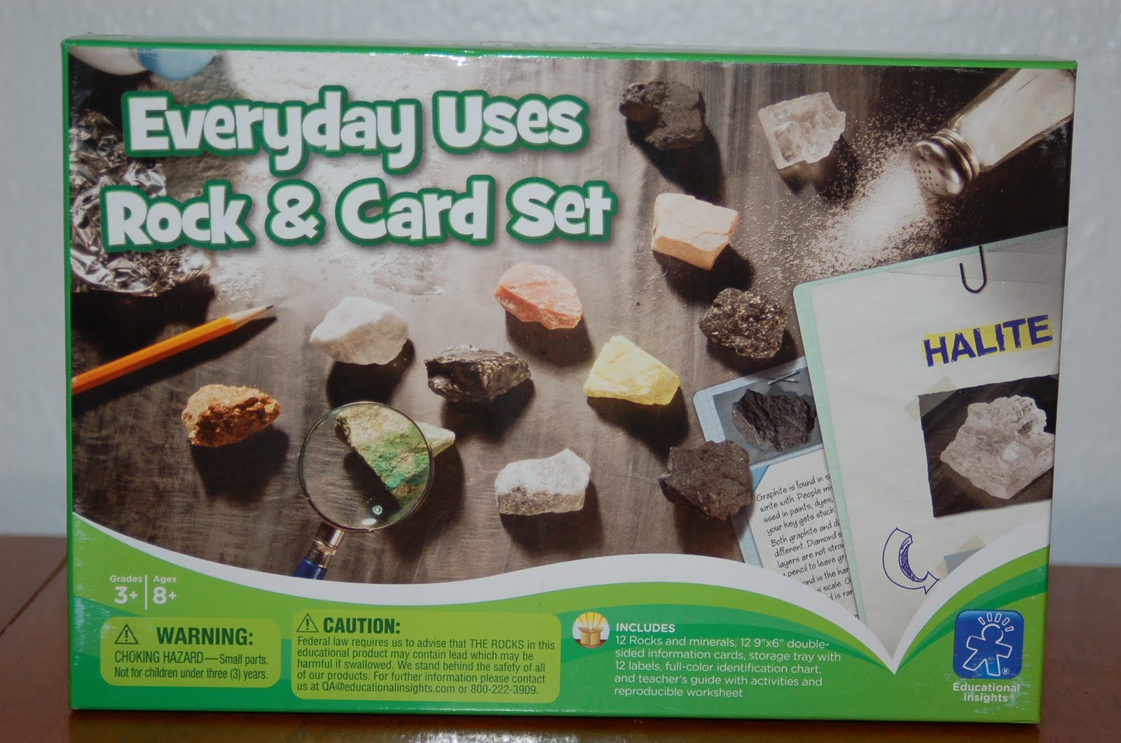 Everyday Uses Rock & Card Set from Educational Insights- Review and ...