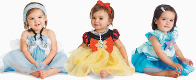 disney baby costumes - disney princesses