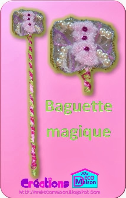 Baguette magique de fée papillon 2