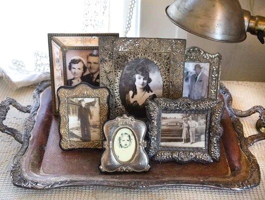 Sixpence Blue Moon: Decorating With Silver Trays