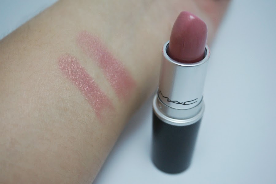 MAC Angel Lipstick swatch