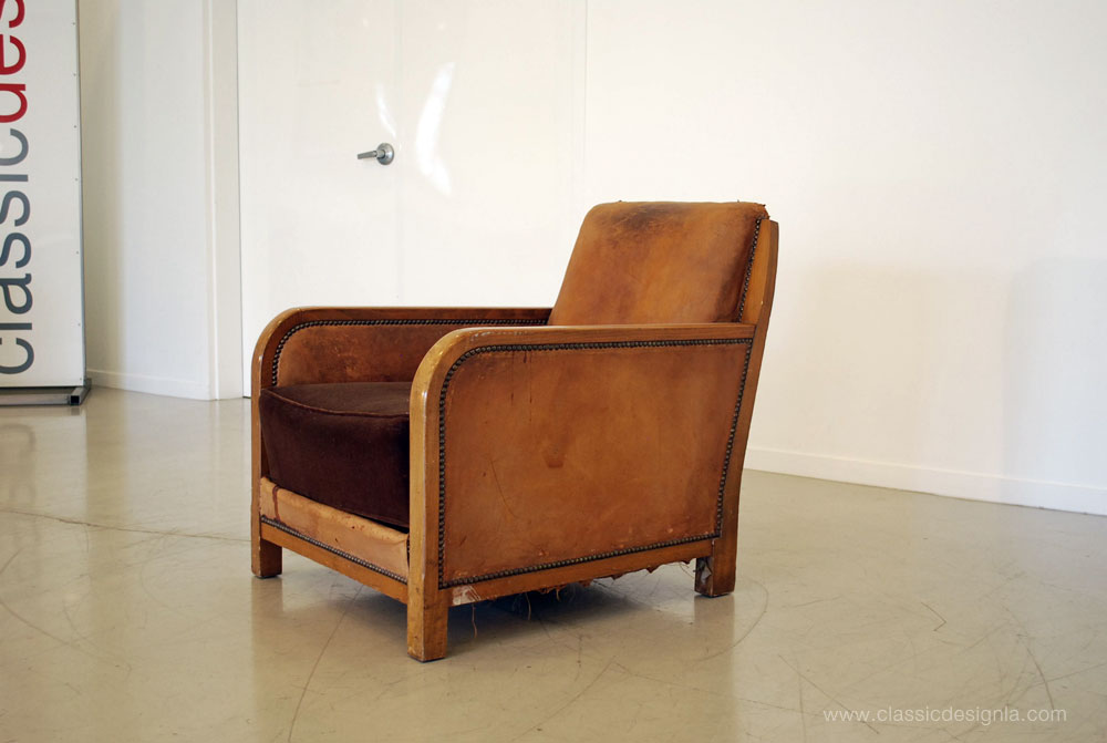 classic design Before & After Art Deco Armchair