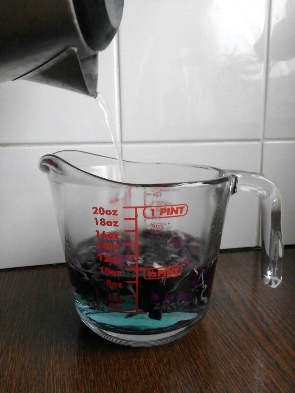 a muslim homeschool Testing for Acids and Alkali with cabbage water