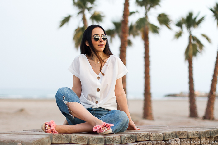 Blogger influencer Valenciana playa Canet ideas vestir comoda natural moda hecha en españa