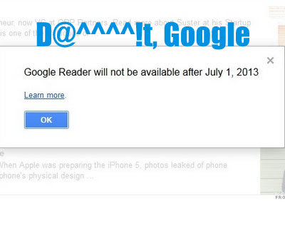 Google Reader shutting down, what to do