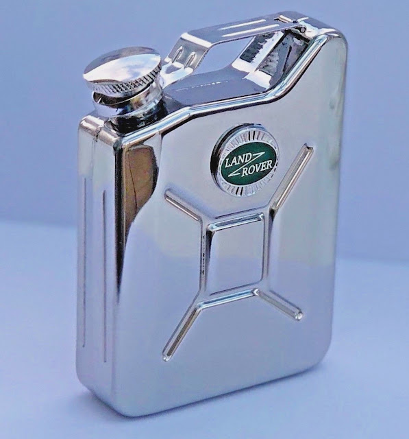 Landrover 6oz Stainless Steel Hip Flask