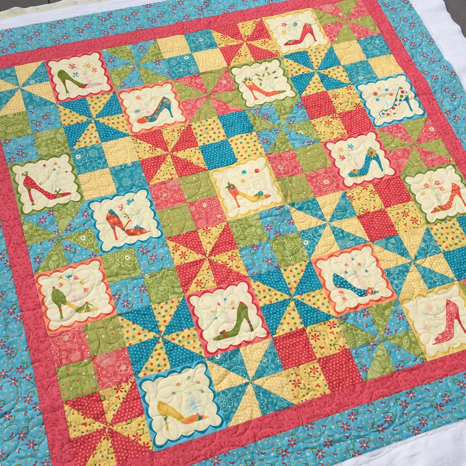 Grace and Peace Quilting High Heels