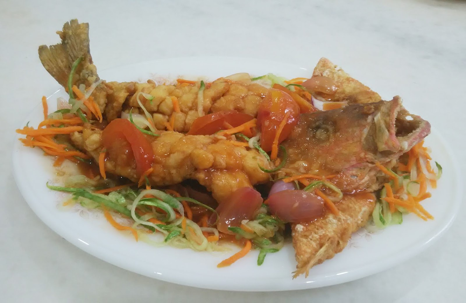 RED SNAPPER IN SWEET SOUR FISH SAUCE
