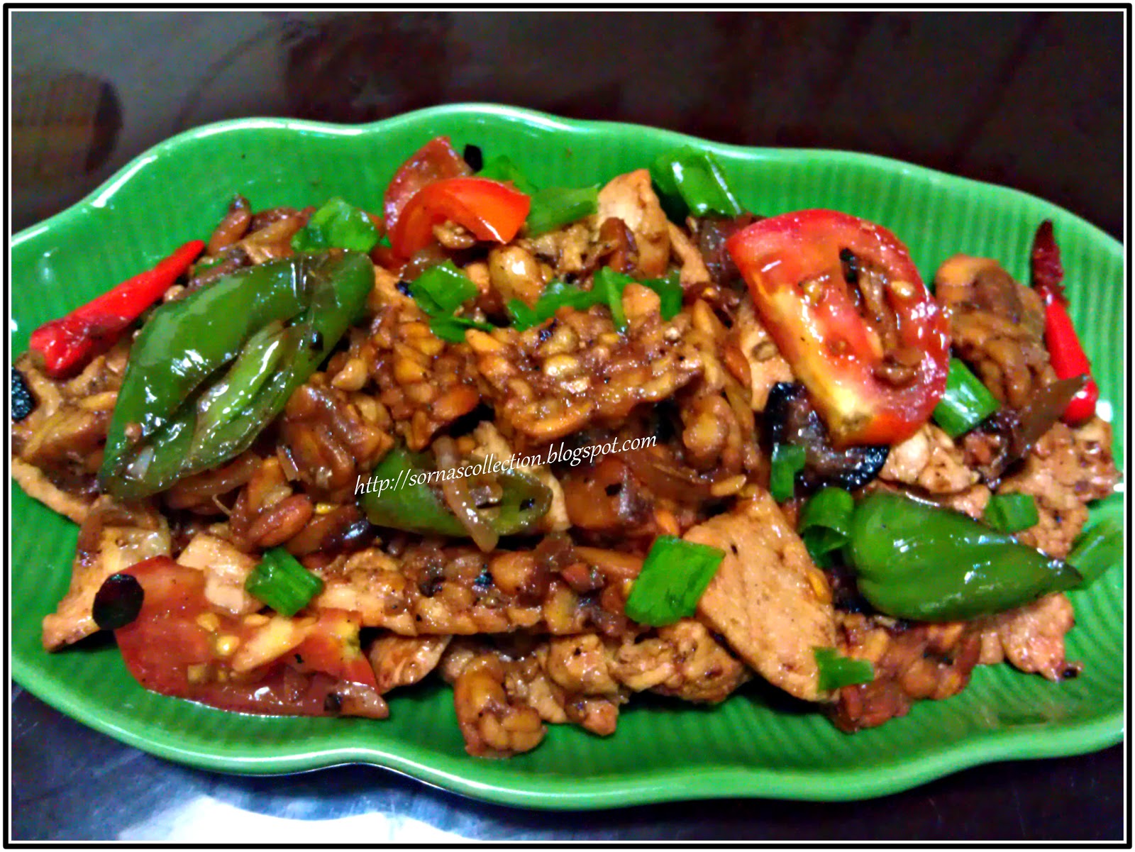 My Recipes FRIED TEMPE WITH CHICKEN