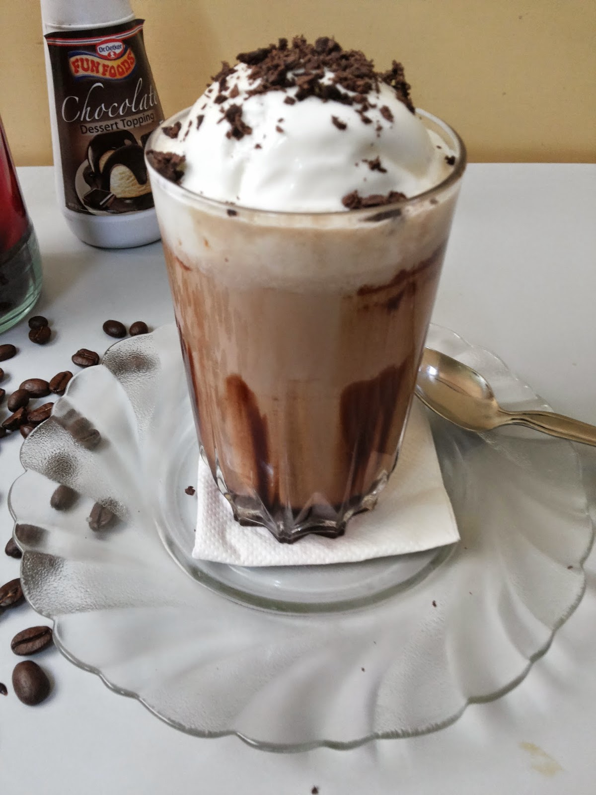 Recipe of Cold Coffee with Vanilla Ice Cream | How to make Cold Coffee ...