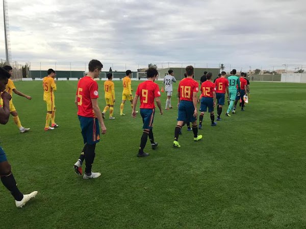 Málaga, Ramón Enríquez anota con España Sub-18