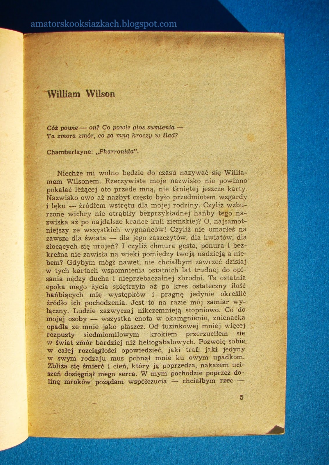 Edgar Allan Poe, Opowieści niesamowite