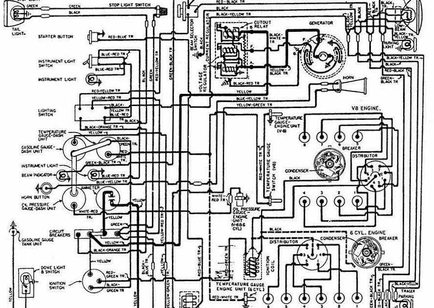 Wiring Diagram For 1948-1949 Ford Trucks | All about ... selector switch wiring schematic generator 