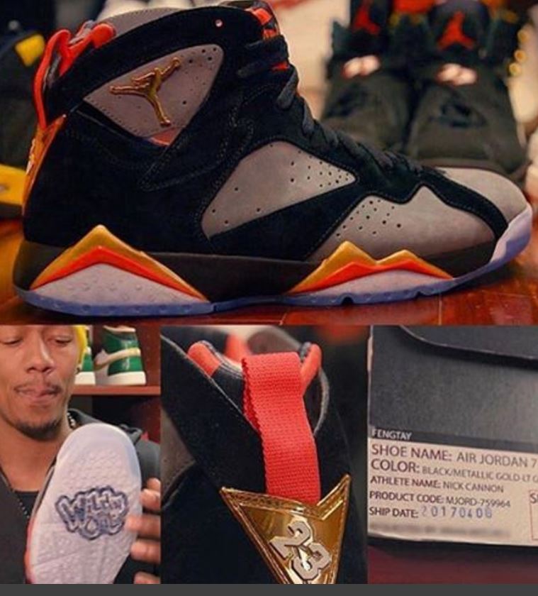 wild n out jordans 7 for sale