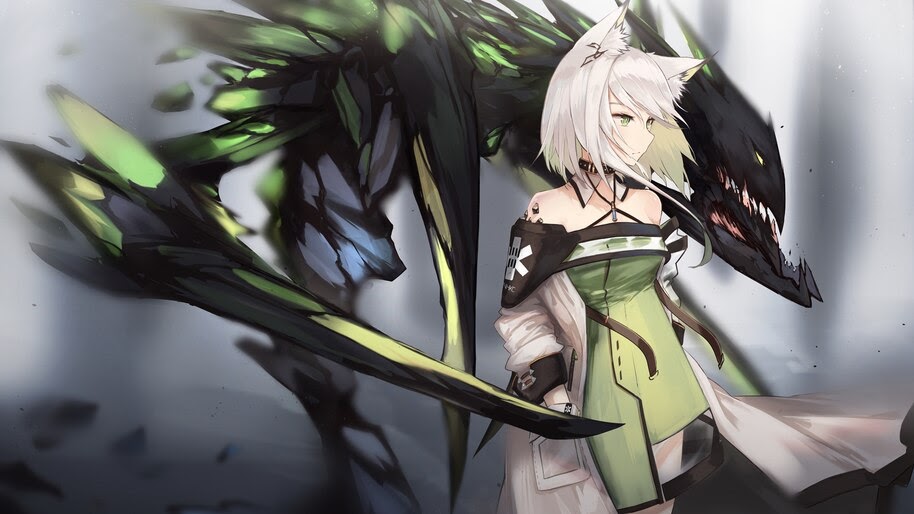 Anime, Girl, Kaltsit, Arknights, 4K, #6.1756