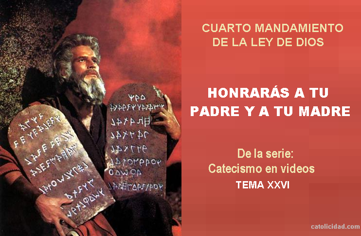 Catolicidad: EL CUARTO MANDAMIENTO DE LA LEY DE DIOS. HONRARÁS A TU ... Catolicidad: EL CUARTO MANDAMIENTO DE LA LEY DE DIOS. HONRARÁS A TU ...