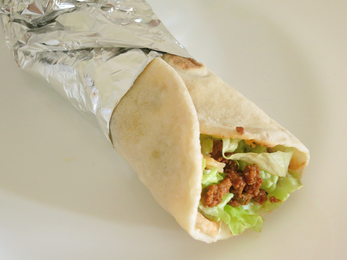 Wrap Light de Carne Picada Receitas de Dieta