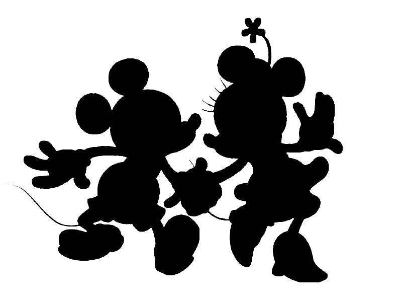 It's just a graphic of Witty Disney Character Silhouettes It's just a picture of Witty Disney Character Silhouettes