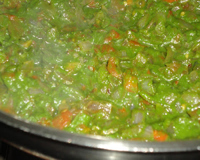 green masala added