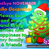 Saying GoodBye Nov and Hello December