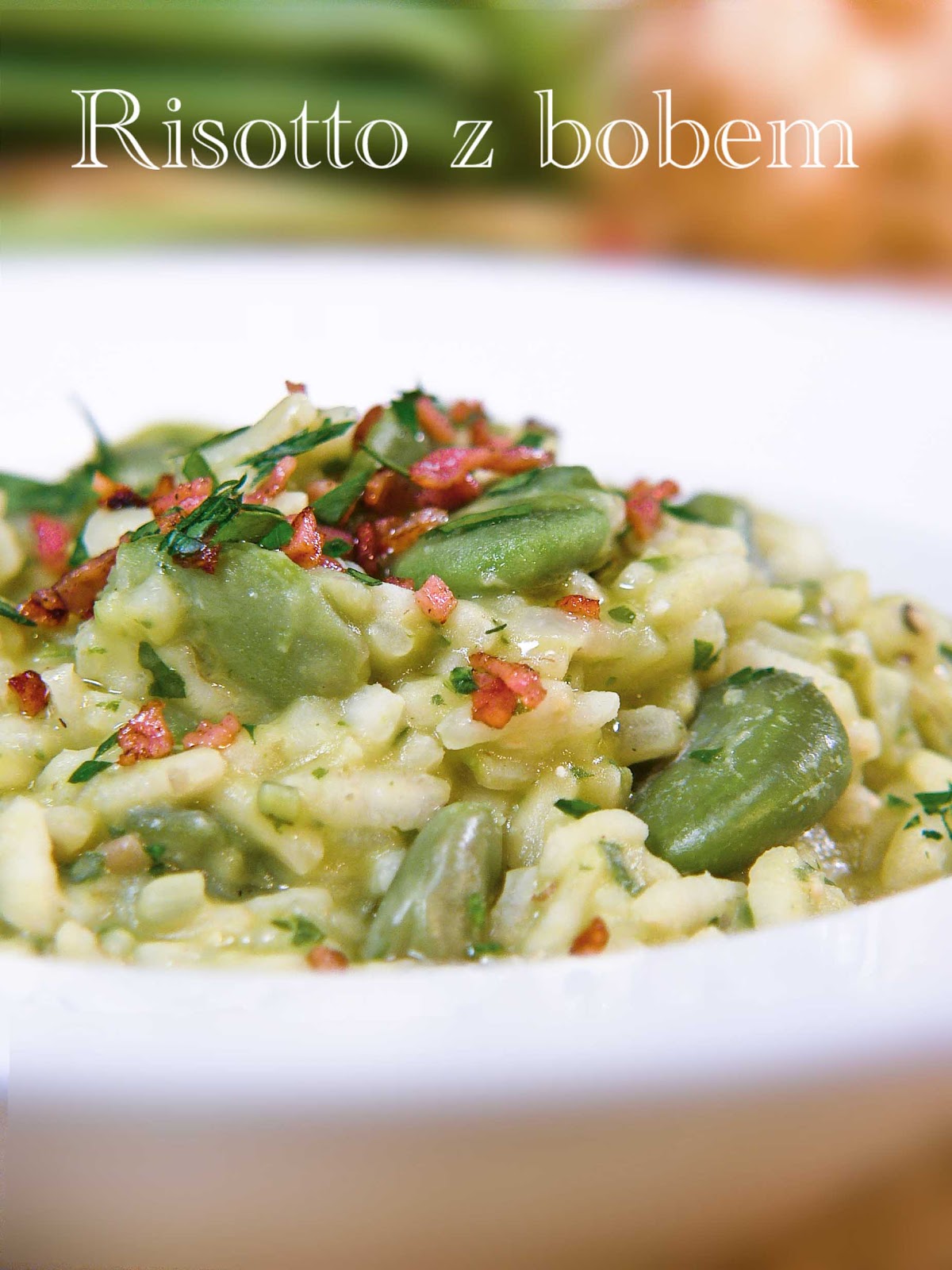 pookcook Risotto z bobem