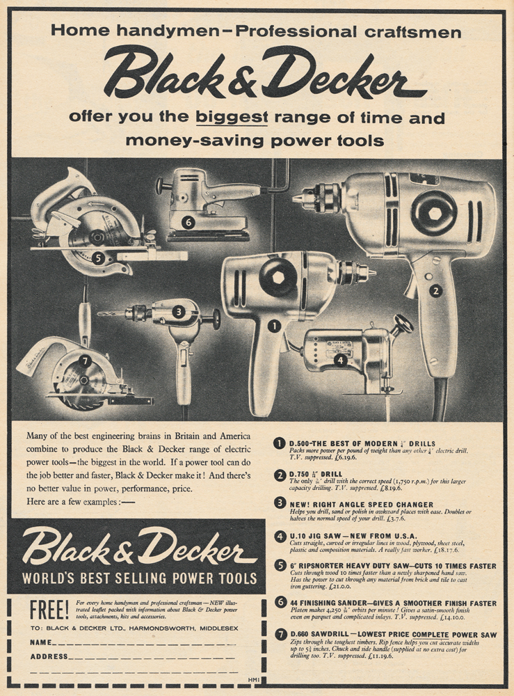 Vintage Scans Black and Decker