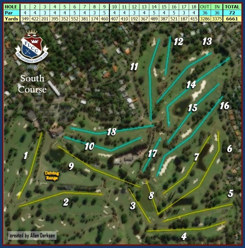The Florida Golf Course Seeker Fort Lauderdale Country Club South Course